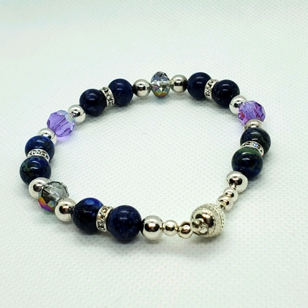 Bracelet, earrings set